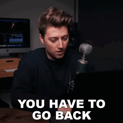 You Have To Go Back Jordan Orme GIF - You Have To Go Back Jordan Orme You Need To Return GIFs