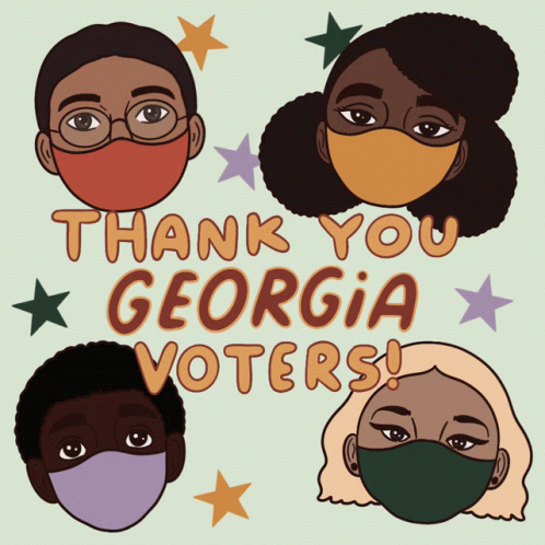 Thank You Georgia Voters Vote In Georgia GIF