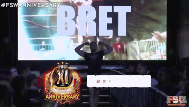 Bret The Threat Fsw Anniversary GIF - Bret The Threat Fsw Anniversary GIFs