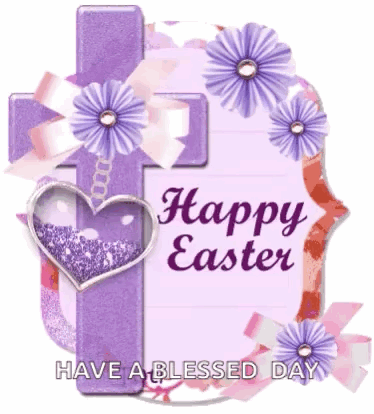 Happy Easter Religious GIF - Happy Easter Religious Flowers GIFs