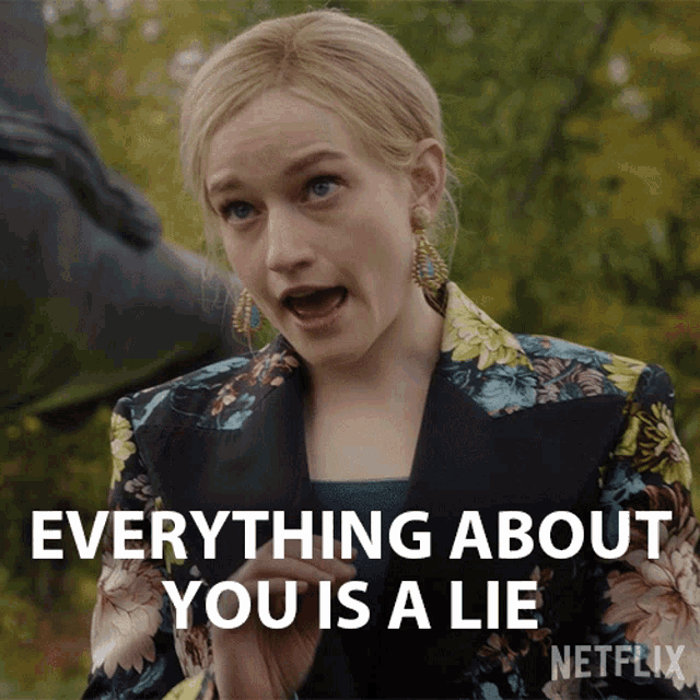 Everything About You Is A Lie Anna Delvey GIF - Everything About You Is A Lie Anna Delvey Julia Garner GIFs