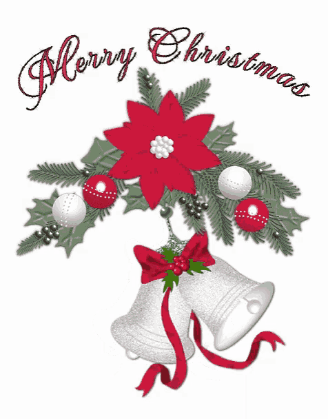 White Christmas Merry Christmas GIF