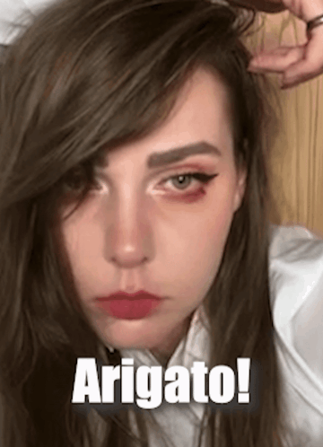 Alinarin Arigato GIF - Alinarin Arigato Arigato Gozaimasu GIFs