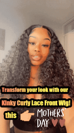 Kinky Curly Lace Front Wig Kinky Curly Wig GIF - Kinky Curly Lace Front Wig Kinky Curly Wig Indique Hair GIFs
