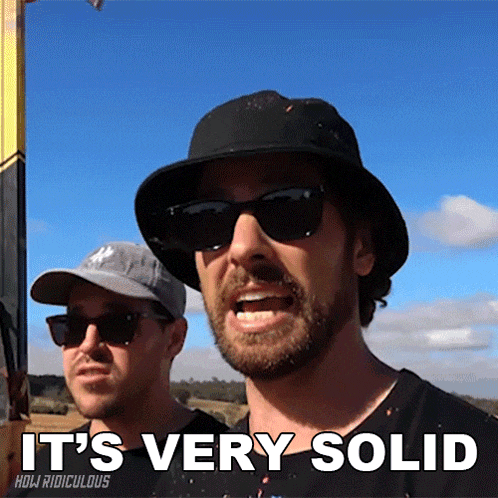 It'S Very Solid Brett Stanford GIF - It'S Very Solid Brett Stanford How Ridiculous GIFs
