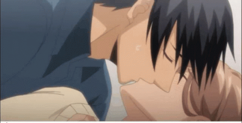 Couple Kissing GIF - Couple Kissing Anime GIFs