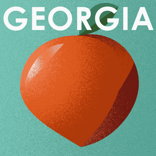 Election Peach GIF - Election Peach Georgia GIFs