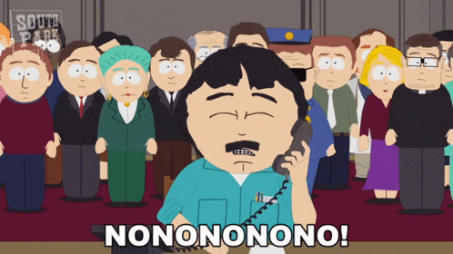 No No No Randy Marsh GIF - No No No Randy Marsh South Park GIFs