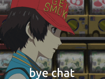 a person wearing a red hat that says get smok