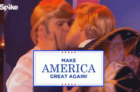 Make America Great Again GIF - Make America Great Again Kiss GIFs