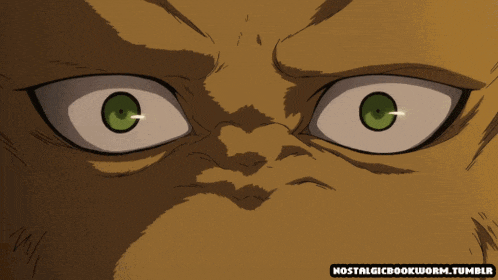 a close up of a person 's face with tears coming out of their eyes and the words nostalgiabookworm.tumblr below it