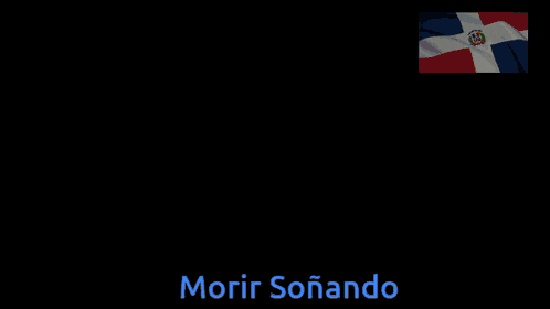 a screen shot of a drink with the words morir soñando on it