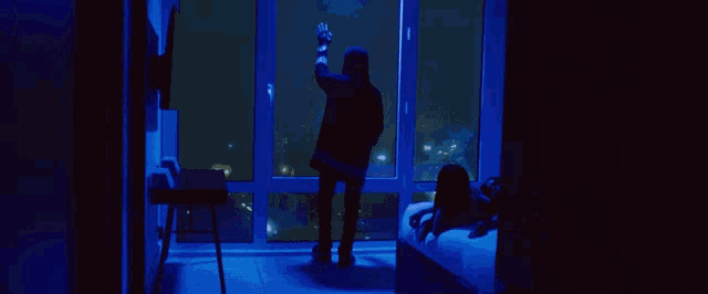Looking Out Window A Boogie Wit Da Hoodie GIF - Looking Out Window A Boogie Wit Da Hoodie Secrets Song GIFs