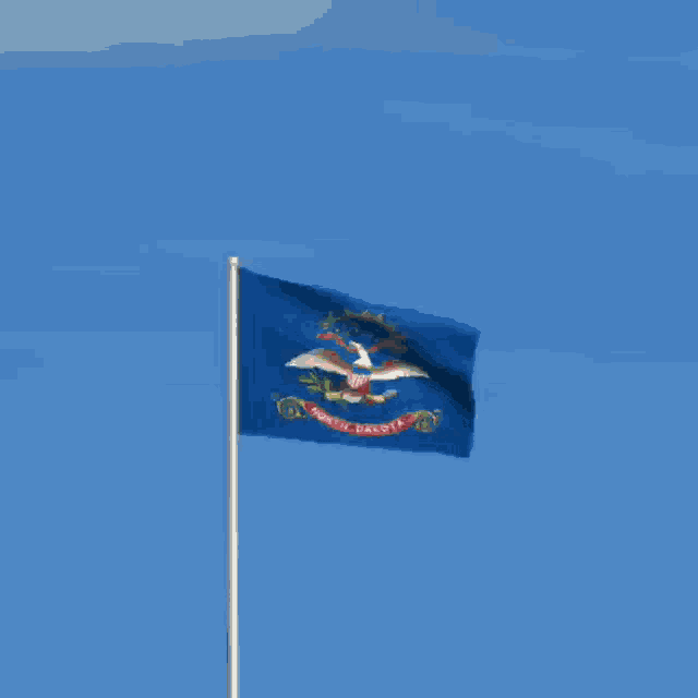 North Dakota North Dakota Flag GIF - North Dakota North Dakota Flag Flag GIFs