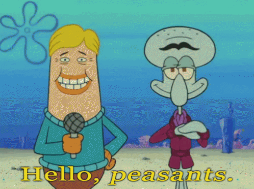 Hello Out There GIF - Spongebob Squarepants Squidward Hey GIFs