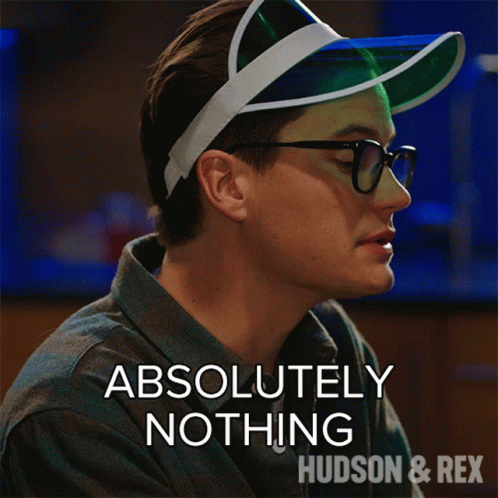 Absolutely Nothing Jesse Mills GIF - Absolutely Nothing Jesse Mills Hudson And Rex GIFs