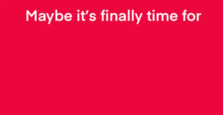 a red sign that says maybe it 's finally time for canzuk