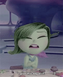 Inside Out Disgust GIF - Inside Out Disgust Shitty Day GIFs