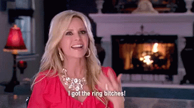 Me When I Get Engaged GIF - Real Housewives Tamra Judge Orange County GIFs