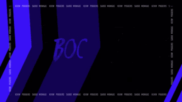 the word boosted is displayed on a blue and black background