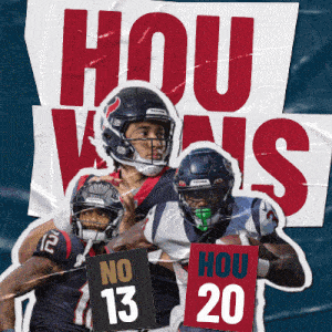 Houston Texans (20) Vs. New Orleans Saints (13) Post Game GIF - Nfl National Football League Football League GIFs