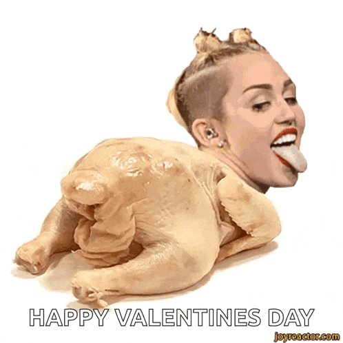 a picture of a chicken with a woman 's face on it