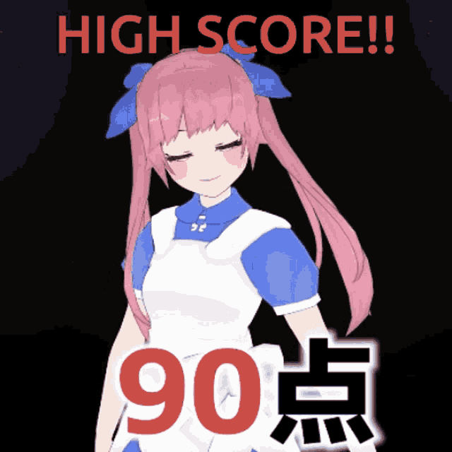 High Score Yes GIF - High Score Yes Vtuber GIFs