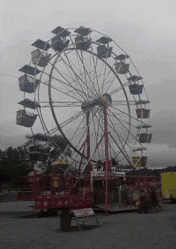 Ferris Wheel Ride GIF - Ferris Wheel Ride Amusement Rides GIFs