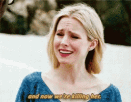 a woman is crying and saying and now we 're killing her .
