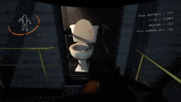 a person is holding a gun in front of an explosion in a video game