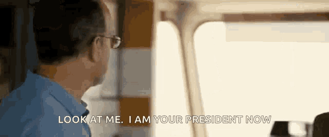 Look At Me I Am Your President Now GIF - Look At Me I Am Your President Now Captain Phillips GIFs