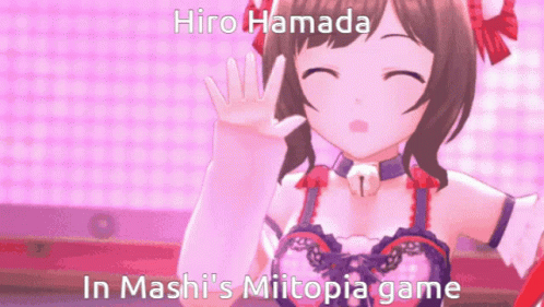 Mashi Miitopia GIF - Mashi Miitopia Yay Hiro Hamada In Mashis Miitopia Game GIFs