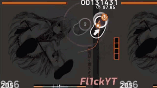 a screenshot of a video game with flickyt 2078