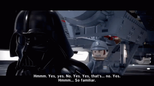 Lego Star Wars Darth Vader GIF - Lego Star Wars Darth Vader Yes Yes No Yes Yes GIFs