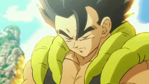 a close up of a cartoon character 's face with a yellow glove around his neck