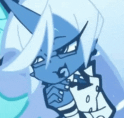 a close up of a cartoon character wearing glasses