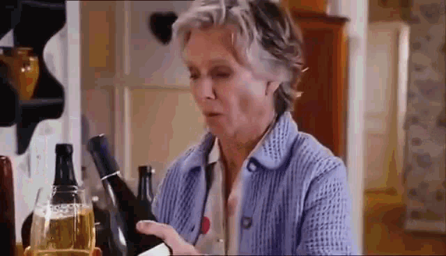 Cloris Leachman Wine GIF - Cloris Leachman Wine GIFs