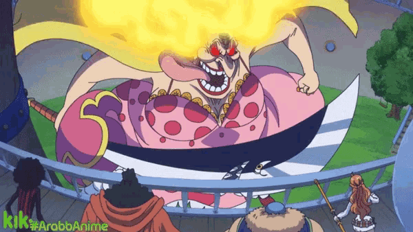 a cartoon of a woman with flames coming out of her head and the words kik #arabbaanime below it