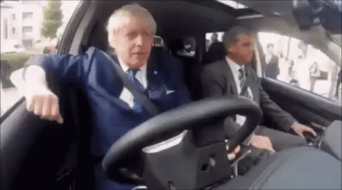 Boris Johnson Prime Minister GIF - Boris Johnson Prime Minister Car GIFs