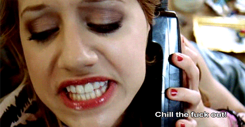 Just Chill Out GIF - Chill The Fuck Out Chill Out On The Phone GIFs
