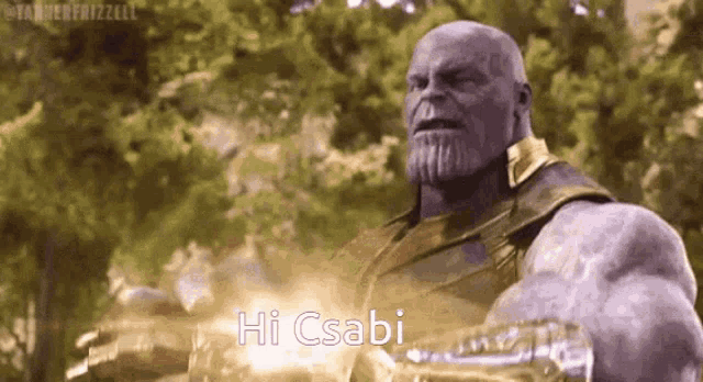 Hicsabi Thanos GIF - Hicsabi Thanos Hi GIFs