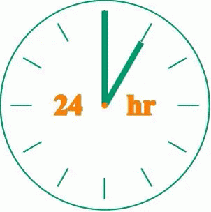 24 Hours GIF - 24hours 24hours To Go 24hours Left GIFs