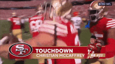 San Francisco 49ers Christian Mccaffrey GIF - San Francisco 49ers Christian Mccaffrey 49ers GIFs