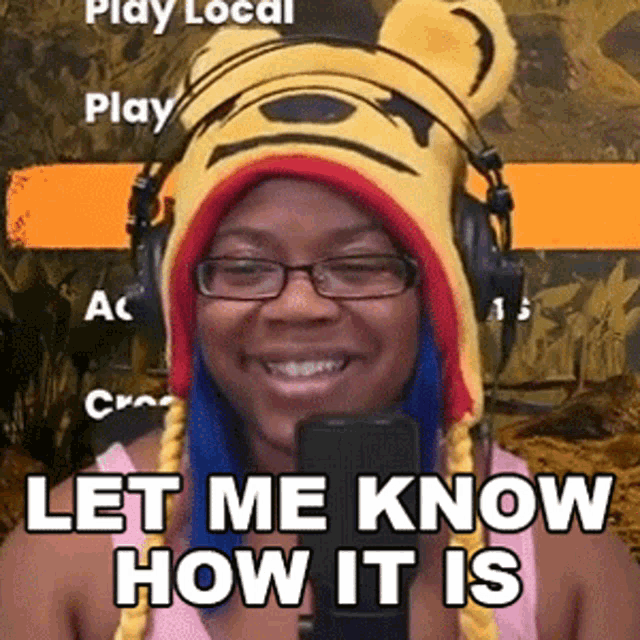 Let Me Know How It Is Aychristenegames GIF - Let Me Know How It Is Aychristenegames Give Me An Update GIFs