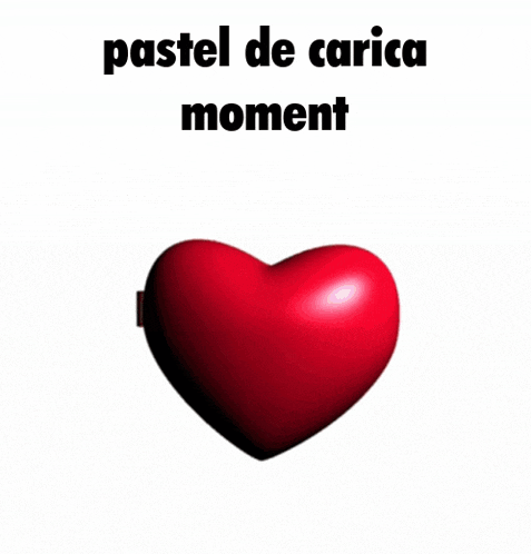 a red heart shaped mirror with a picture of a man and the words pastel de carica moment spencer my beloved