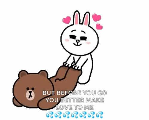 Brown Cony GIF - Brown Cony Come GIFs