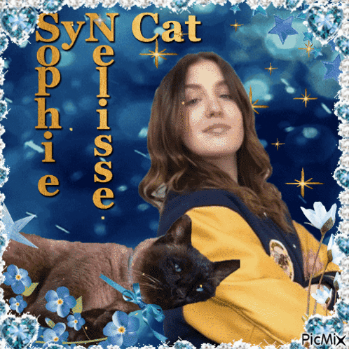 Syn Cat Sophie Nelisse GIF - Syn Cat Sophie Nelisse Blue GIFs