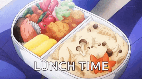 Bento Lunch Time GIF - Bento Lunch Time Lunch GIFs