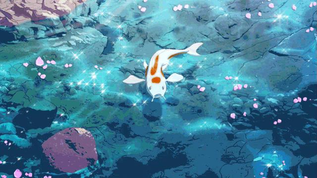 Koi Fish GIF - Koi Fish Sparkle GIFs
