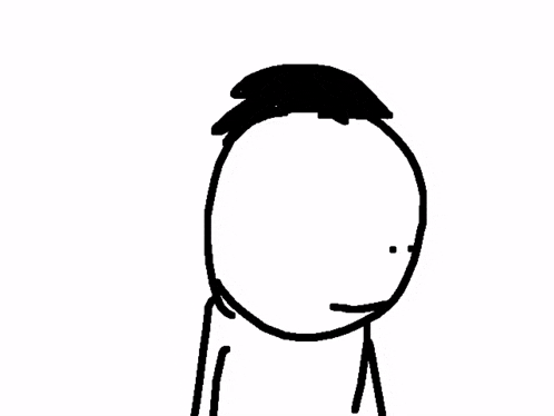 a stick figure is smiling and giving a thumbs up
